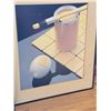 Image 5 : FRAMED ART PRINTS PAPER STILL-LIFE TRIPTYCH SET