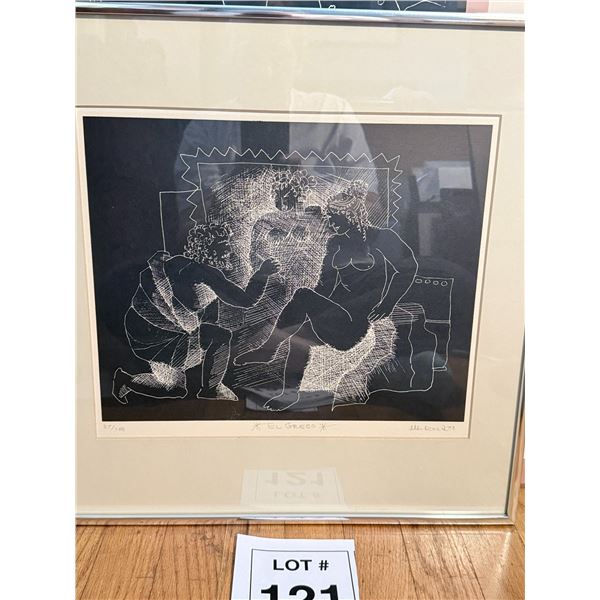 ART PRINT PAPER LIMITED EDITION "EL GRECO" 1971