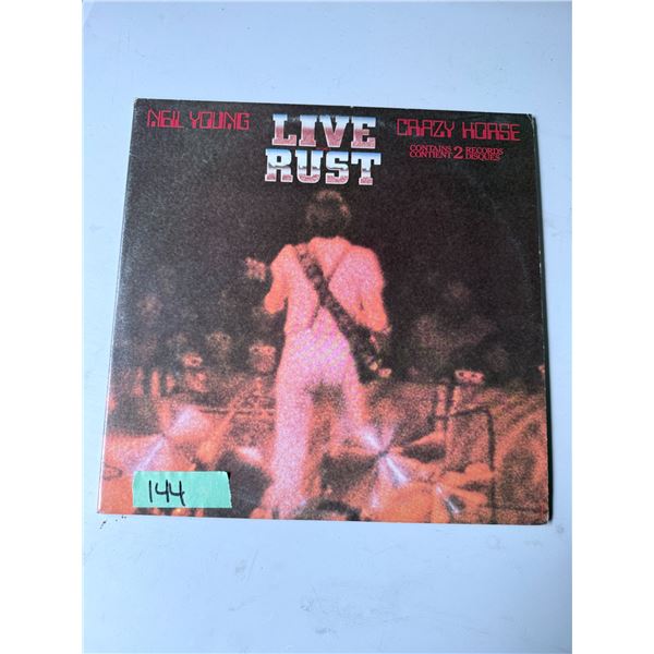 NEIL YOUNG & CRAZY HORSE LIVE RUST VINYL LP ALBUM 2-RECORD SET
