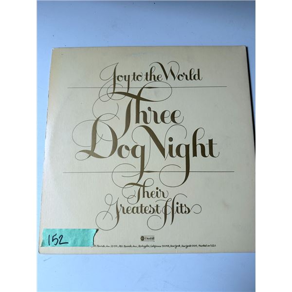 ABC DUNHILL THREE DOG NIGHT THEIR GREATEST HITS PAPER ALBUM INNERVE/SLEEVE 1974