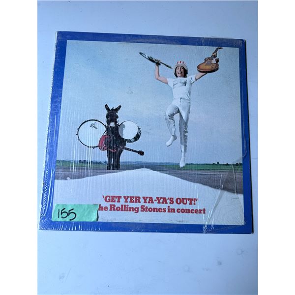 THE ROLLING STONES VINYL RECORD ALBUM GET YER YA-YA'S OUT!