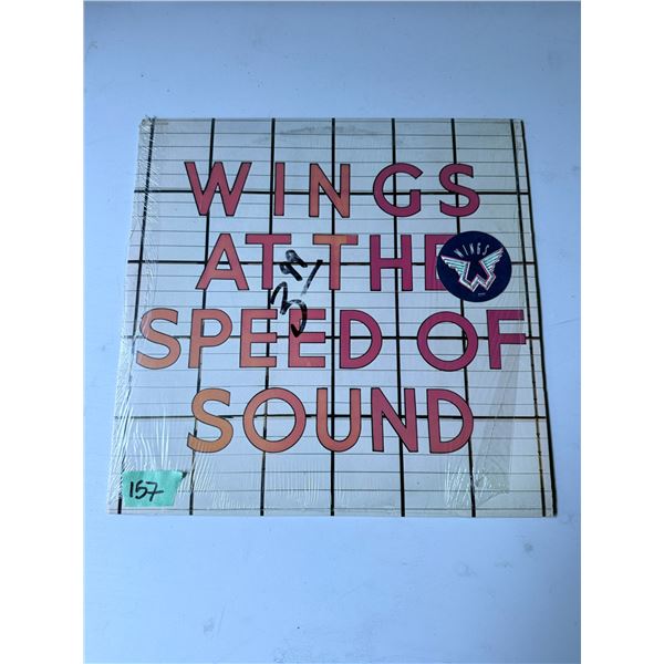 WINGS AT THE SPEED OF SOUND VINYL LP SHRINKWRAPPED
