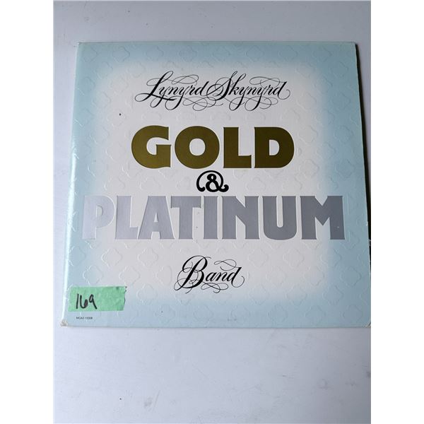 LYNYRD SKYNYRD VINYL RECORD GOLD & PLATINUM BAND