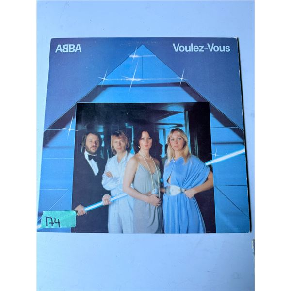 ABBA VINYL RECORD ALBUM  VOULEZ-VOUS