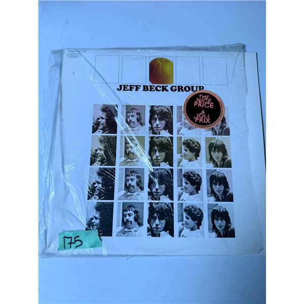 EPIC JEFF BECK GROUP VINYL LP STEREO W/ SHRINK AND NICE PRICE STICKER