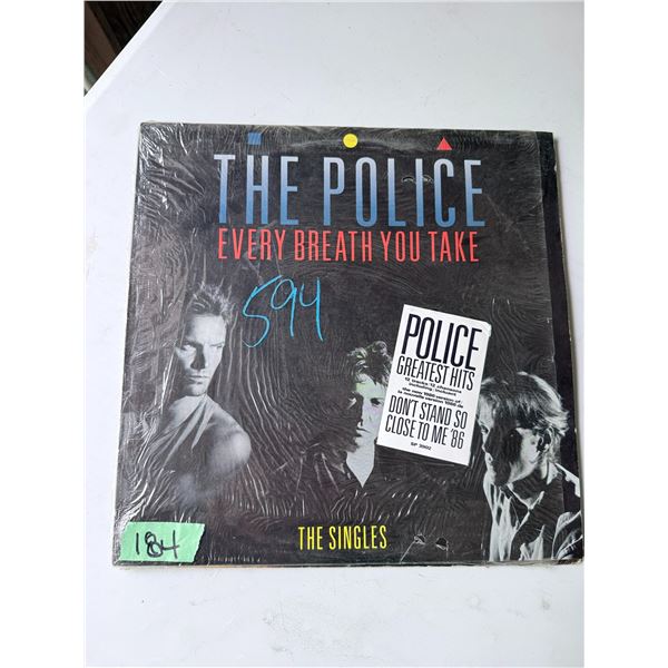 THE POLICE VINYL RECORD ALBUM EVERY BREATH YOU TAKE THE SINGLES COMPILATION