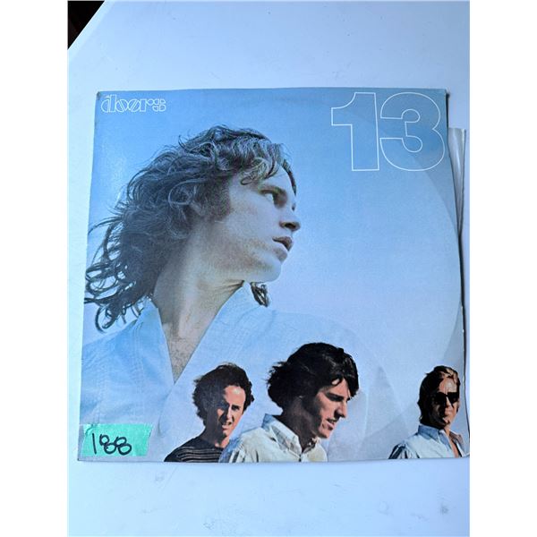 THE DOORS VINYL RECORD ALBUM PAPER SLEEVE NUMBER 13