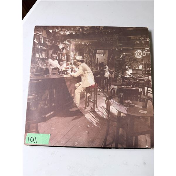 LED ZEPPLIN VINYL IN THROUGH THE OUT DOOR