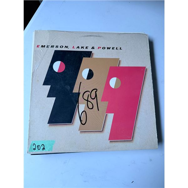 EMERSON, LAKE & POWELL VINYL LP RECORD