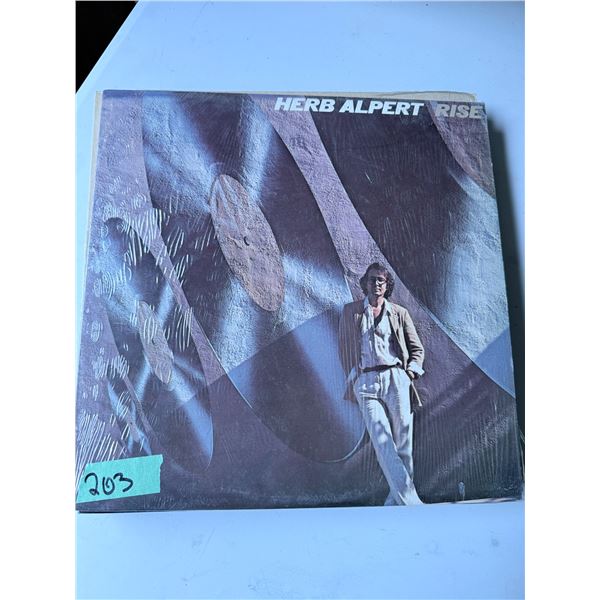 HERB ALPERT VINYL LP RECORD "RISE" ALBUM+