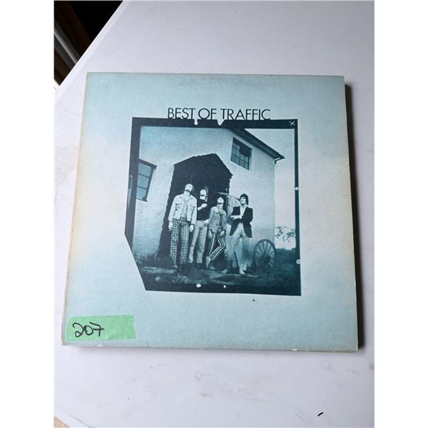 TRAFFIC BEST OF TRAFFIC VINYL LP ALBUM