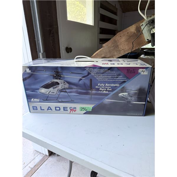 RC HELICOPTER E-FLITE BLADE CP PRO ELECTRIC FULLY AEROBATIC MODEL BRAND NEW