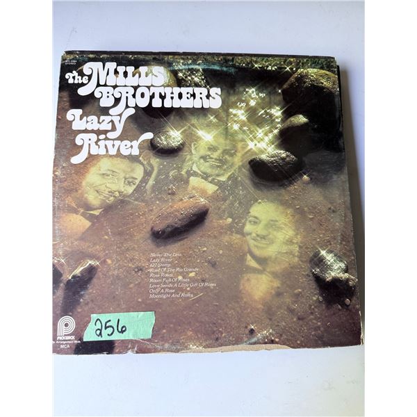 VINYL RECORD THE MILLS BROTHERS PICKWICK STEREO LP LAZY RIVER ALBUM COVER