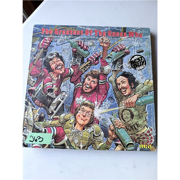 VINYL RECORD RCA COMPILATION ALBUM THE GREATEST OF THE GUESS WHO COVER ART