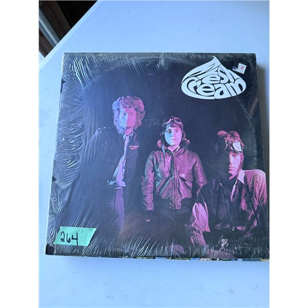VINYL RECORD CREAM 12-INCH LP SHRINK-WRAPPED COVER