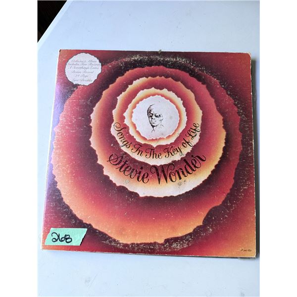 VINYL RECORD STEVIE WONDER LP SINGS IN THE KEY OF LIFE COVER ART