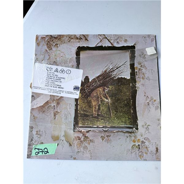 VINYL RECORD LED ZEPPELIN
