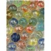 Image 2 : VINTAGE MARBLES UNKNOWN GLASS SWIRL DESIGN GROUP LOT