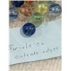 Image 3 : VINTAGE MARBLES UNKNOWN GLASS SWIRL DESIGN GROUP LOT