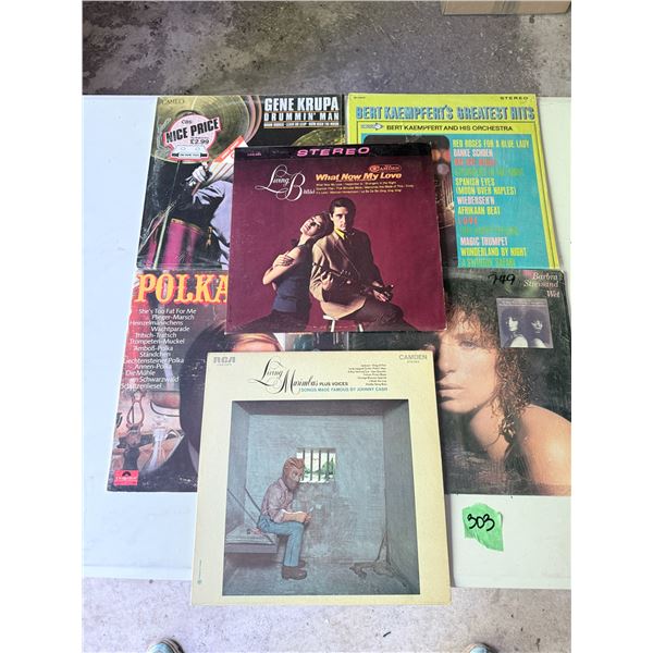 VINYL RECORD LOT VARIOUS ARTISTS STEREO LP ALBUM ASSORTMENT