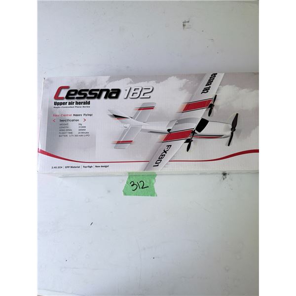 RC AIRPLANE UPPER AIR HERALD EPP FOAM CESSNA 182 BRAND NEW