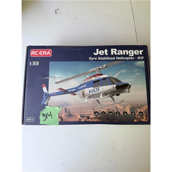 RC HELICOPTER RC ERA GYRO STABILIZED RTF JET RANGER BRAND NEW