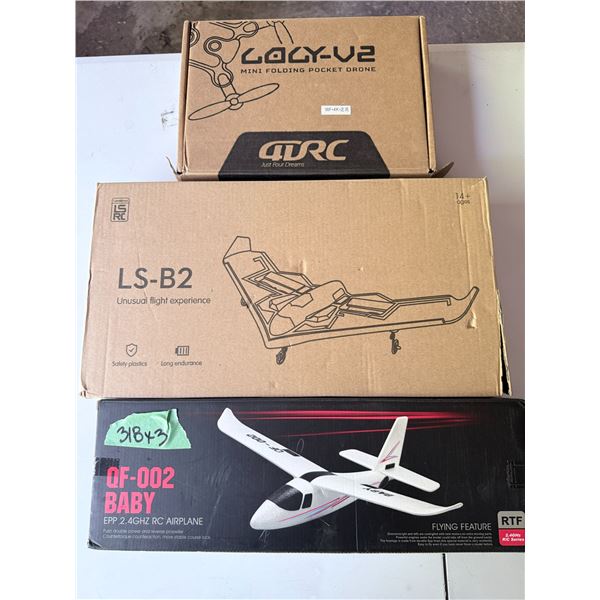 RC AIRCRAFT 2.4GHZ RTF QF-002 BABY BOXED BRAND NEW