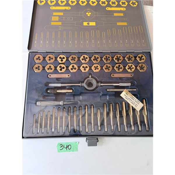 TAP AND DIE SET MASTERCRAFT MAXIMUM METAL  BRAND NEW