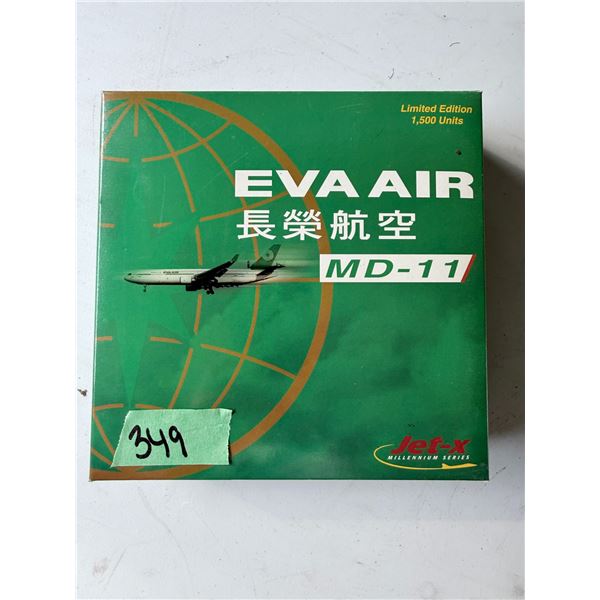EVA AIR MD-11 JET-X MILLENNIUM SERIES LIMITED EDITION MODEL DIECAST