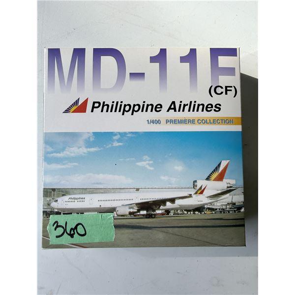PHILIPPINE AIRLINES MD-11F (CF) 1/400 PREMIERE COLLECTION MODEL DIECAST  BRAND NEW