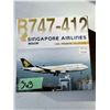 Image 1 : SINGAPORE AIRLINES B747-412 1/400 MODEL AIRPLANE DIECAST  BRAND NEW