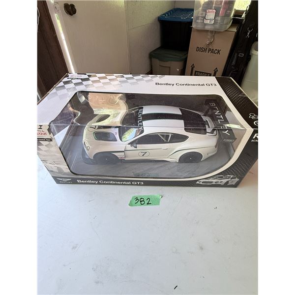 BENTLEY CONTINENTAL GT3 R/C CAR 1:14 REMOTE CONTROL BRAND NEW