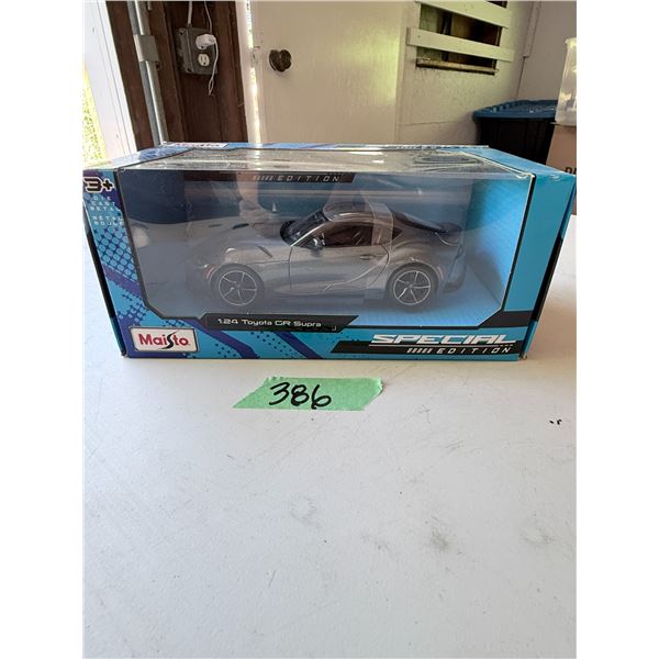 MAISTO SPECIAL EDITION 1:24 TOYOTA GR SUPRA DIECAST MODEL CAR DIECAST