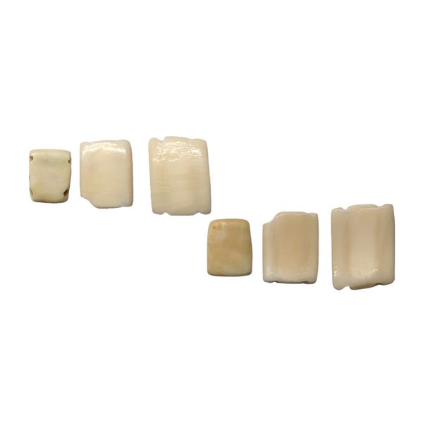 Ancient, Primitive Money, Beads, 1.58 gms, 1.25 gms, 0.90 gms