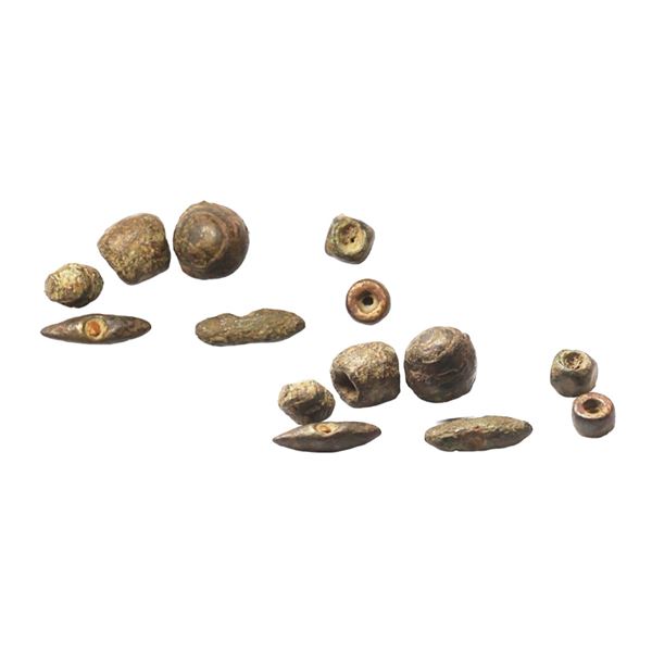 Ancient, Primitive Money, Beads, 7 units