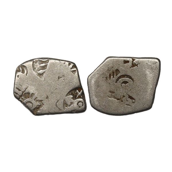 Magadha Janapada, Series IV/V (500-400 BC), Silver Karshapana, 2.78 gms