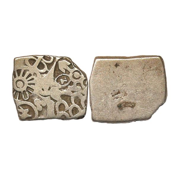 Magadha Janapada, Imperial Series V/VI, Silver Karshapana, 3.27 gms