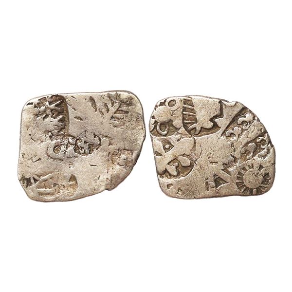 Magadha Imperial Series IVb, Silver Karshapana, 2.87 gms