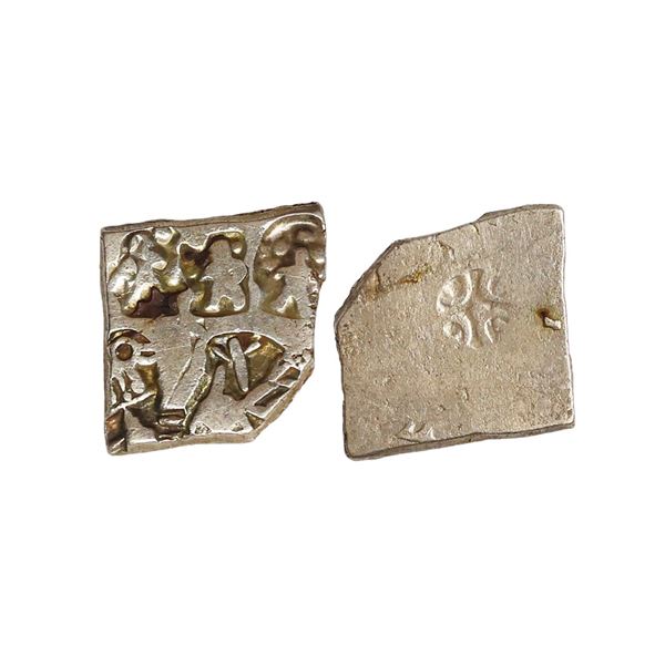 Magadha Janapada, Series VII (500-400 BC), Silver Karshapana, 3.52 gms