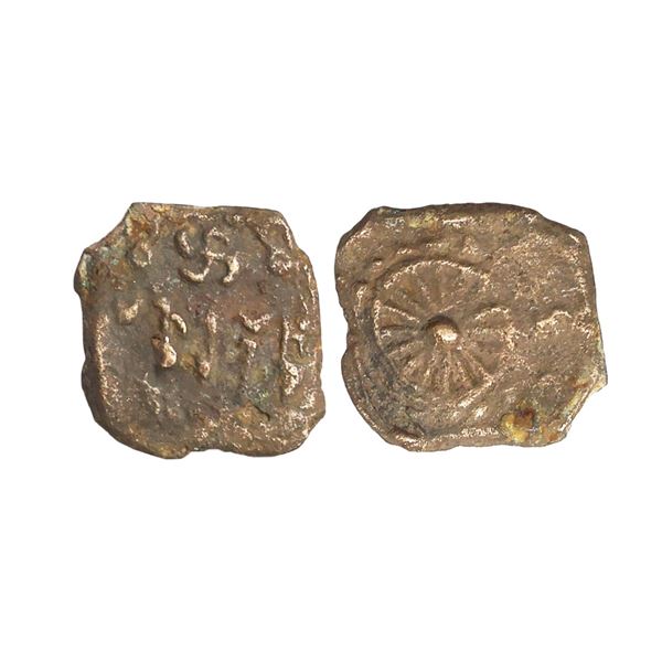 Ancient, Taxila (2nd Century BC), Copper Unit, 4.67 gms