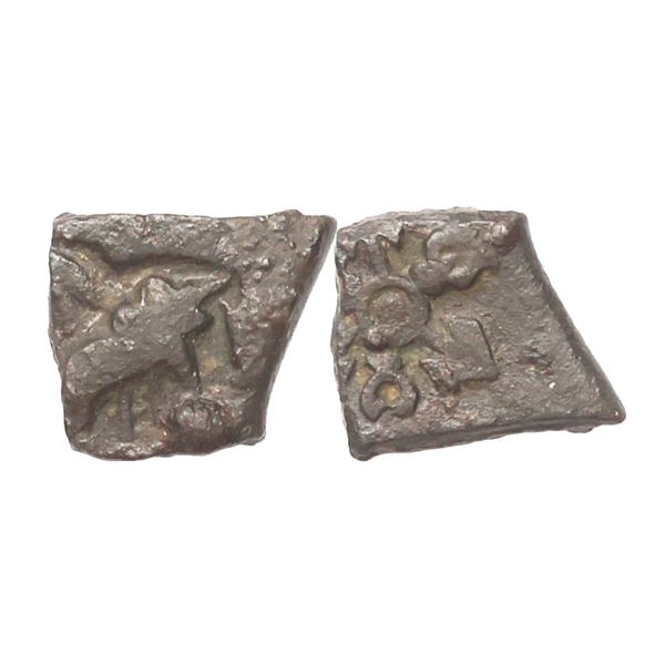 Ancient, Pre Satavahana(2nd Century BC), Vidarbha Region, Copper Unit, 1.17 gms
