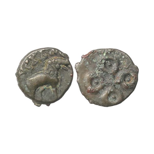 Satavahanas, Siri Pulumavi (1st Century BC), ’Tarhala Hoard’ Type, Copper Karshapa