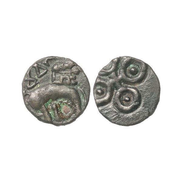 Satavahanas, Siri Pulumavi (1st Century BC), ’Tarhala Hoard’ Type, Copper Karshapa