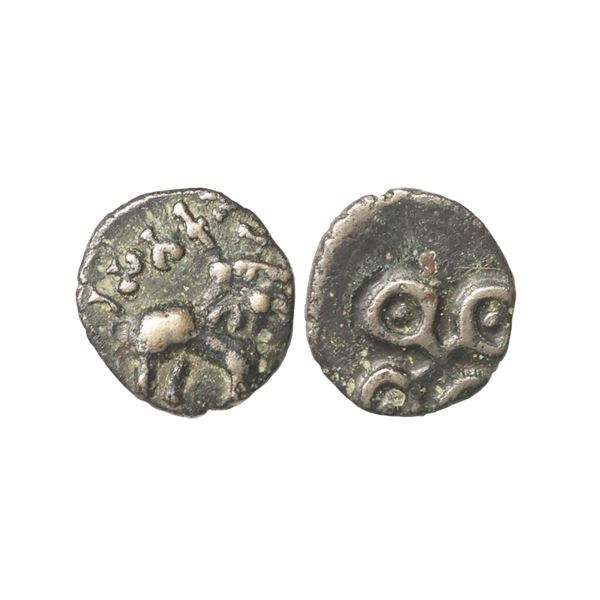 Satavahanas, Siri Satakarni (1st Century BC), Potin Unit, 2.42 gms