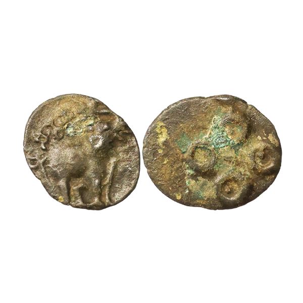 Ancient, Satavahanas, Sri Satakarani (1st century AD), Potin Unit, 1.74 gms