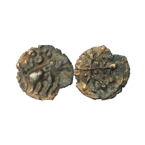 Satavahanas (1st Century BC), Potin Unit, 2.01 gms