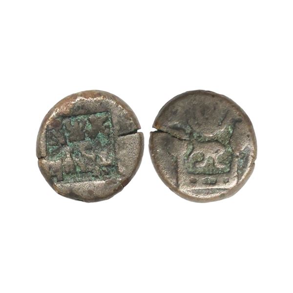 Panchala, Agnimitra (80-100 AD), Copper Unit, 2.79 gms