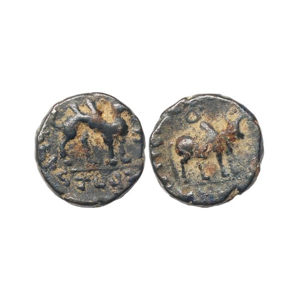 Ancient, Kushans, Kujula Kadphises (50-90 AD), Copper ½ Drachma, 4.42 gms