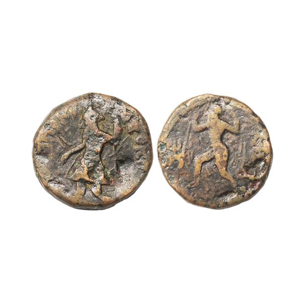 Ancient, Kushans, Kanishka I (128-150 AD), Copper Tetradrachm, 16.56 gms