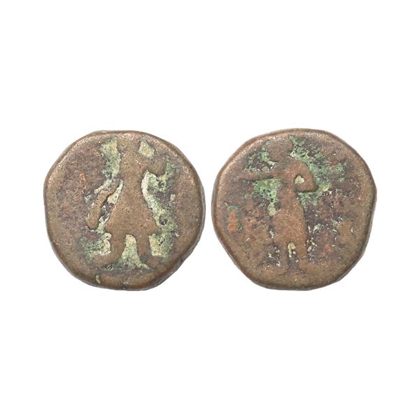 Ancient, Kushans, Kanishka I (128-150 AD), Copper Tetradrachm, 13.03 gms